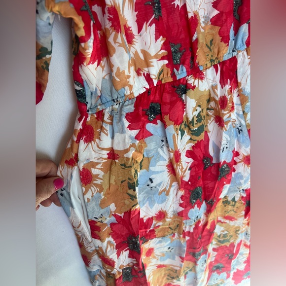 Polagram Floral Maxi Dress 2X LIKE NEW - Picture 8 of 8